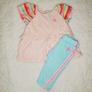 U.S. Polo Assn. Toddler Outfit 24mo